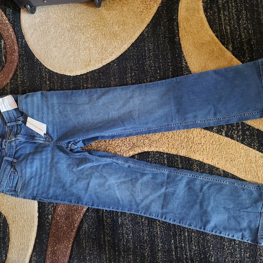 High rise Bootcut Calvin Klein blue Jeans size 31